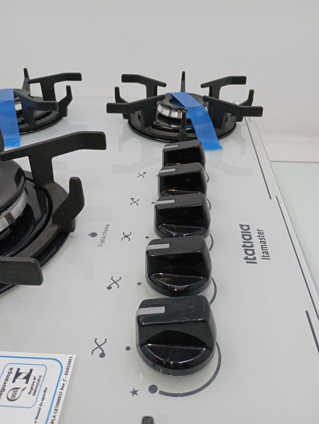 COOKTOP ITATIAIA ITAMASTER 5 BOCAS TRIPLA CHA