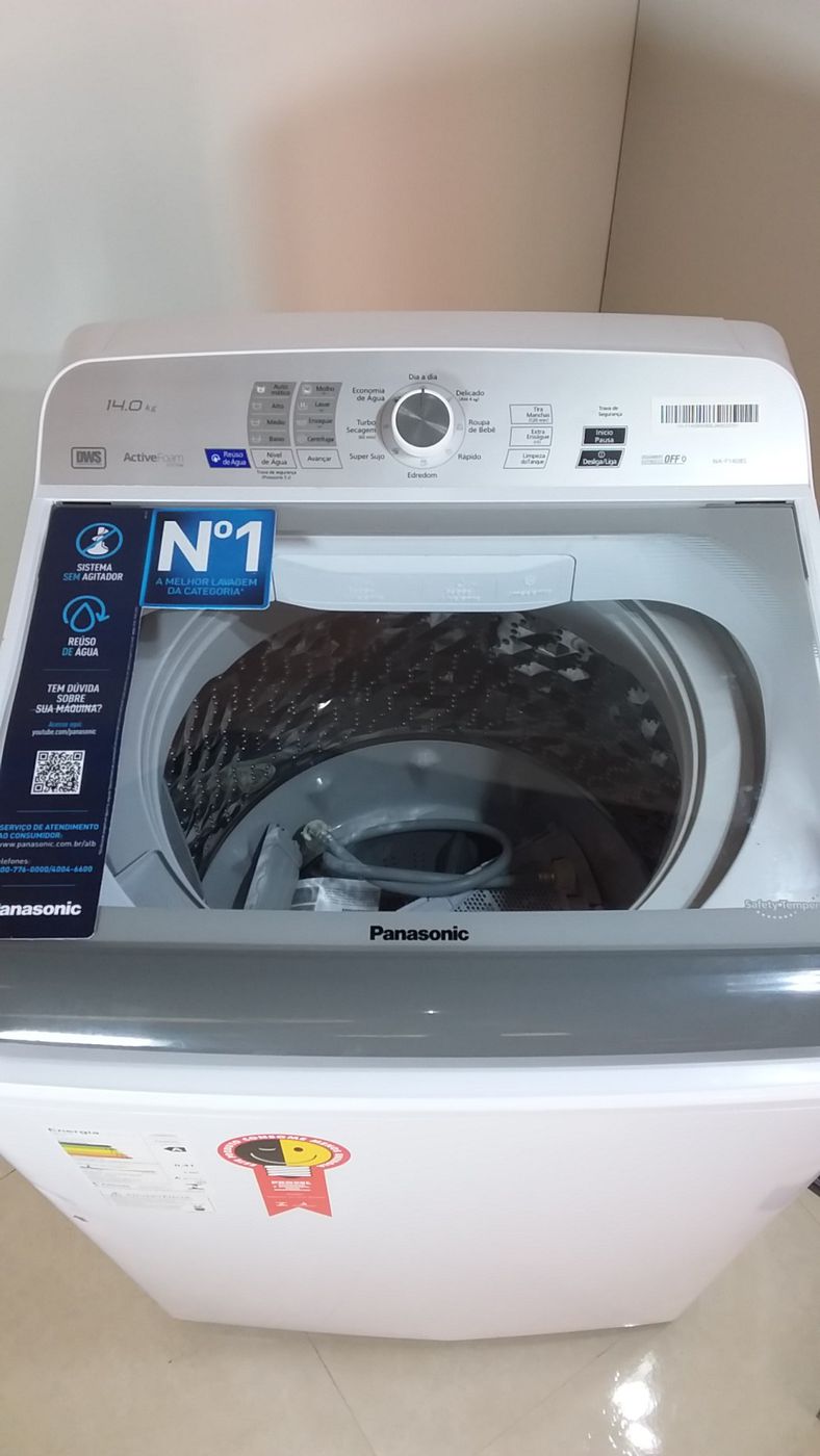 LAVADORA PANASONIC 14KG