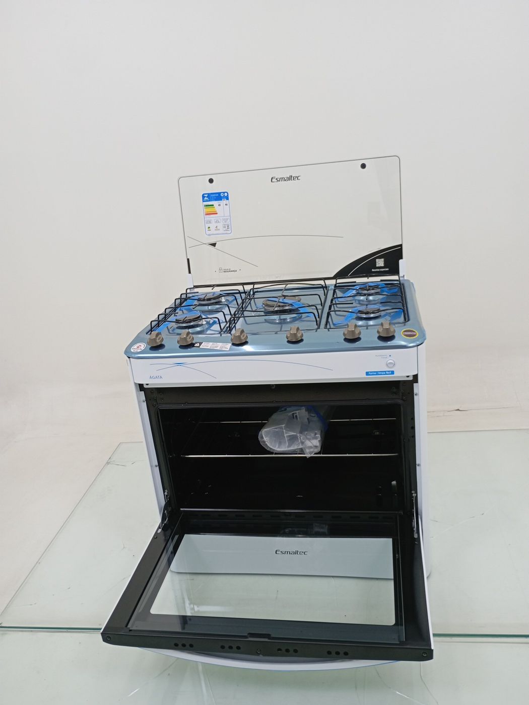 FOGAO ESMALTEC AGATA A GAS C/ ACENDIMENTO AUT