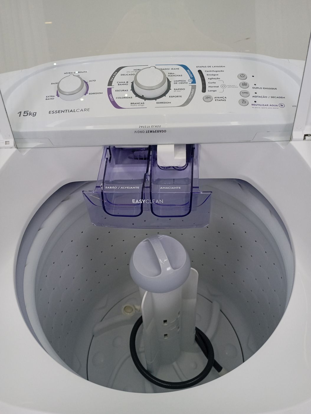 LAVADORA ELECTROLUX LES15 ESSENTIAL CARE COM 