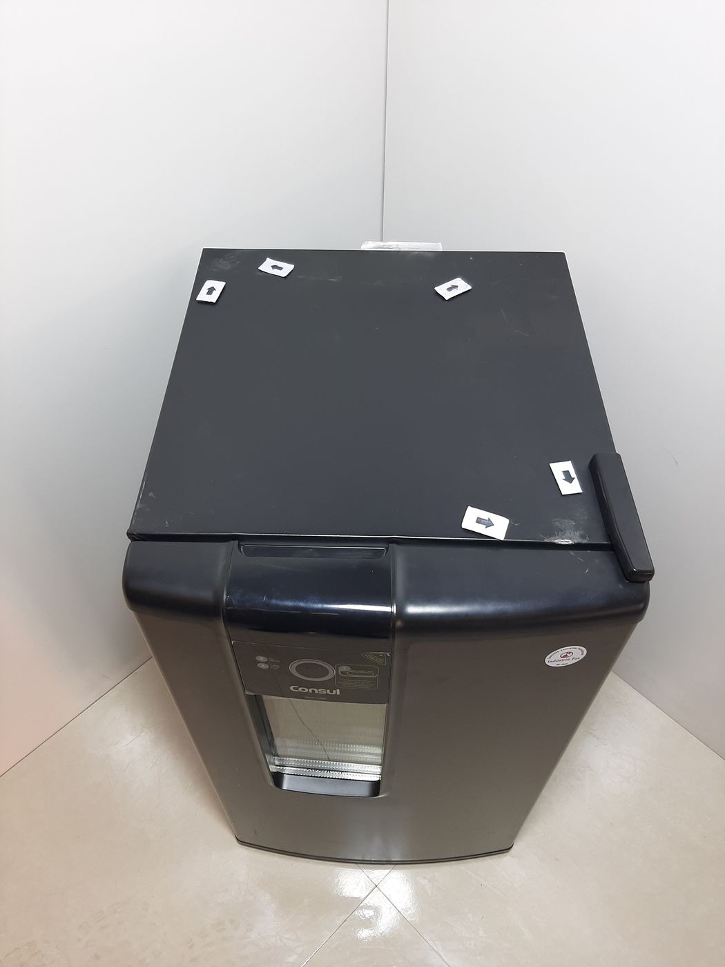 CERVEJEIRA CONSUL PTA METALI/VIDRO 82L TM - A