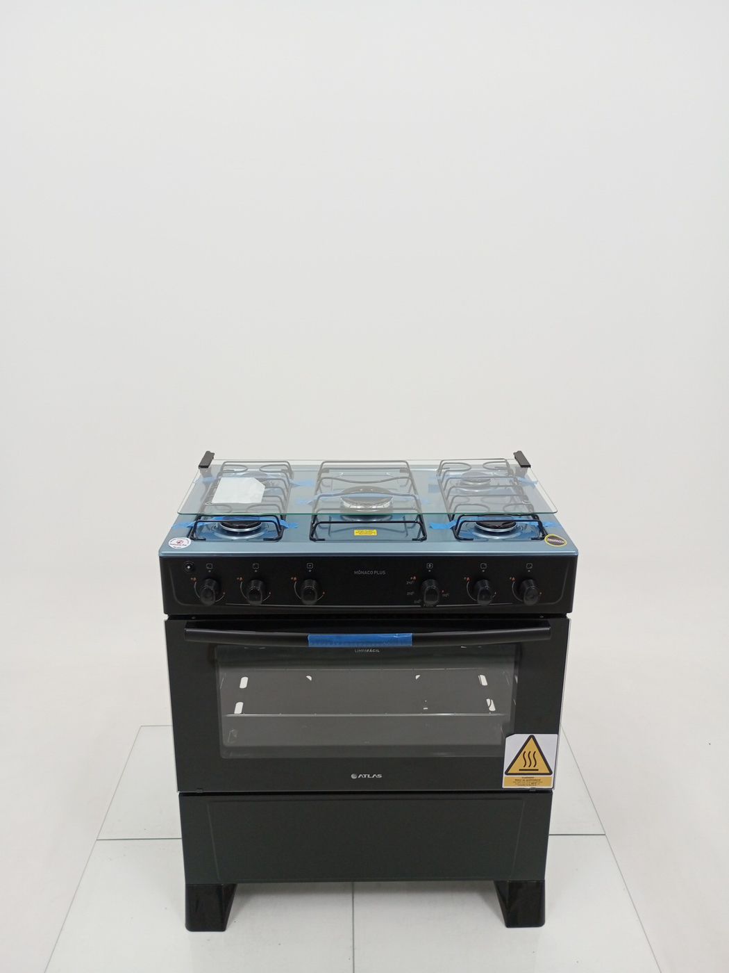 FOGAO ATLAS 5 BOCAS MESA DE ACENDIMENTO AUTOM