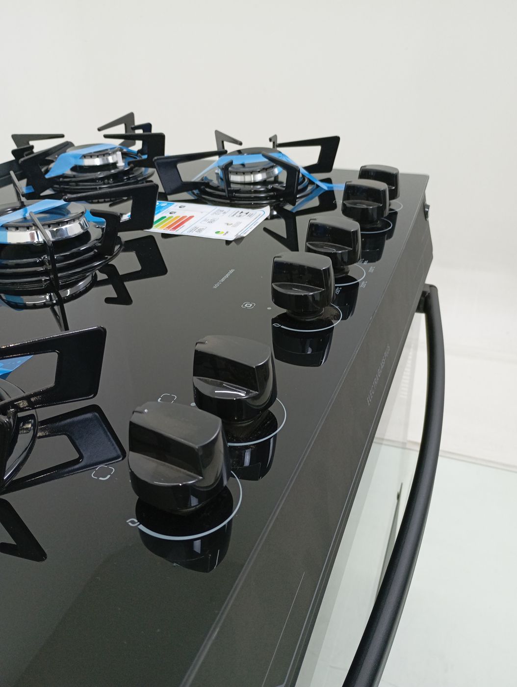 FOGAO ITATIAIA 5 BOCAS ELECTRA GLASS PLUS - P