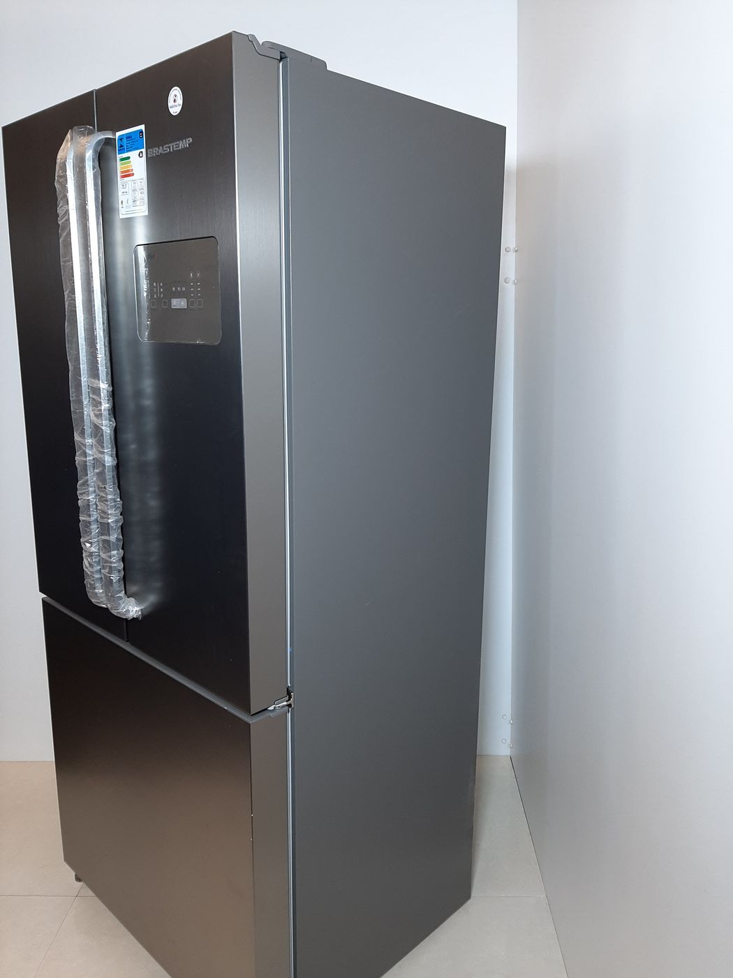 REFRIGERADOR BRASTEMP 3PORTAS 540L PL - INOX