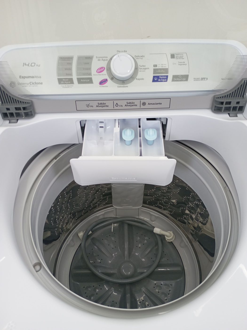 LAVADORA PANASONIC 14KG PANASONIC - BRANCO