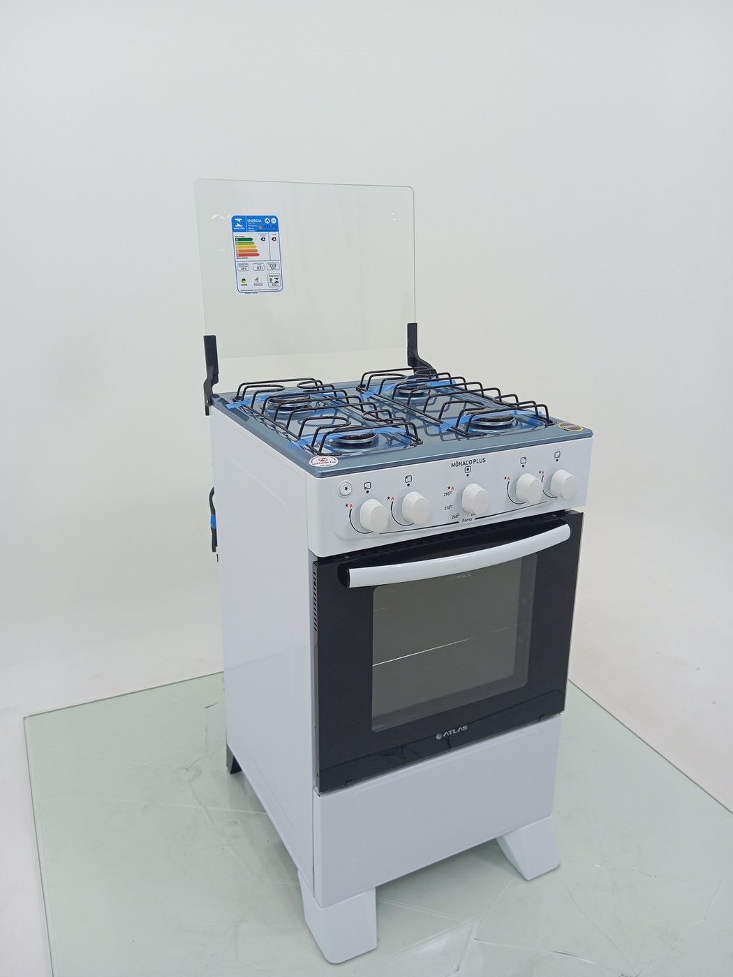 FOGAO ATLAS 4 BOCAS COM ACENDIMENTO AUTOMATIC