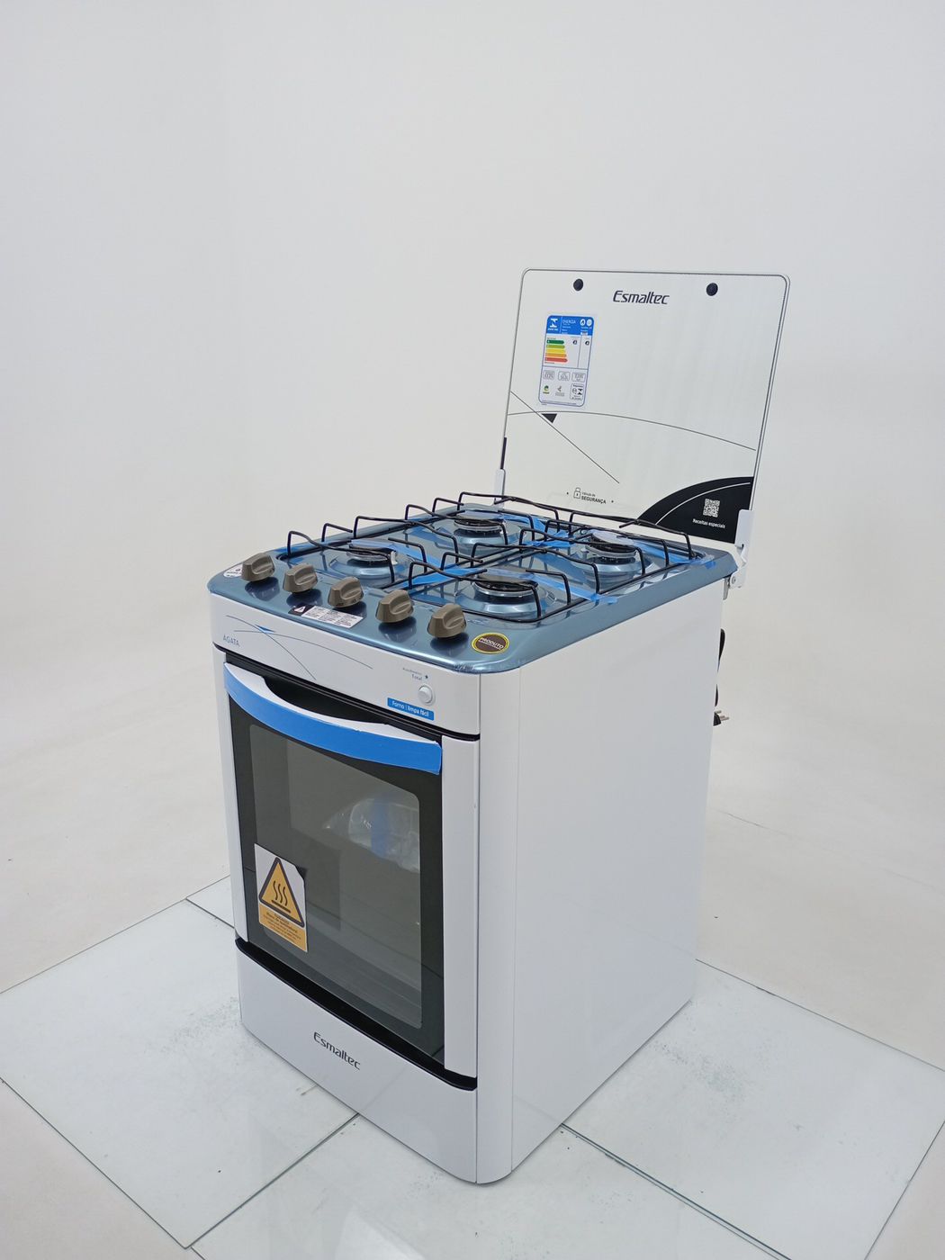FOGAO ESMALTEC AGATA A GAS C/ ACENDIMENTO AUT