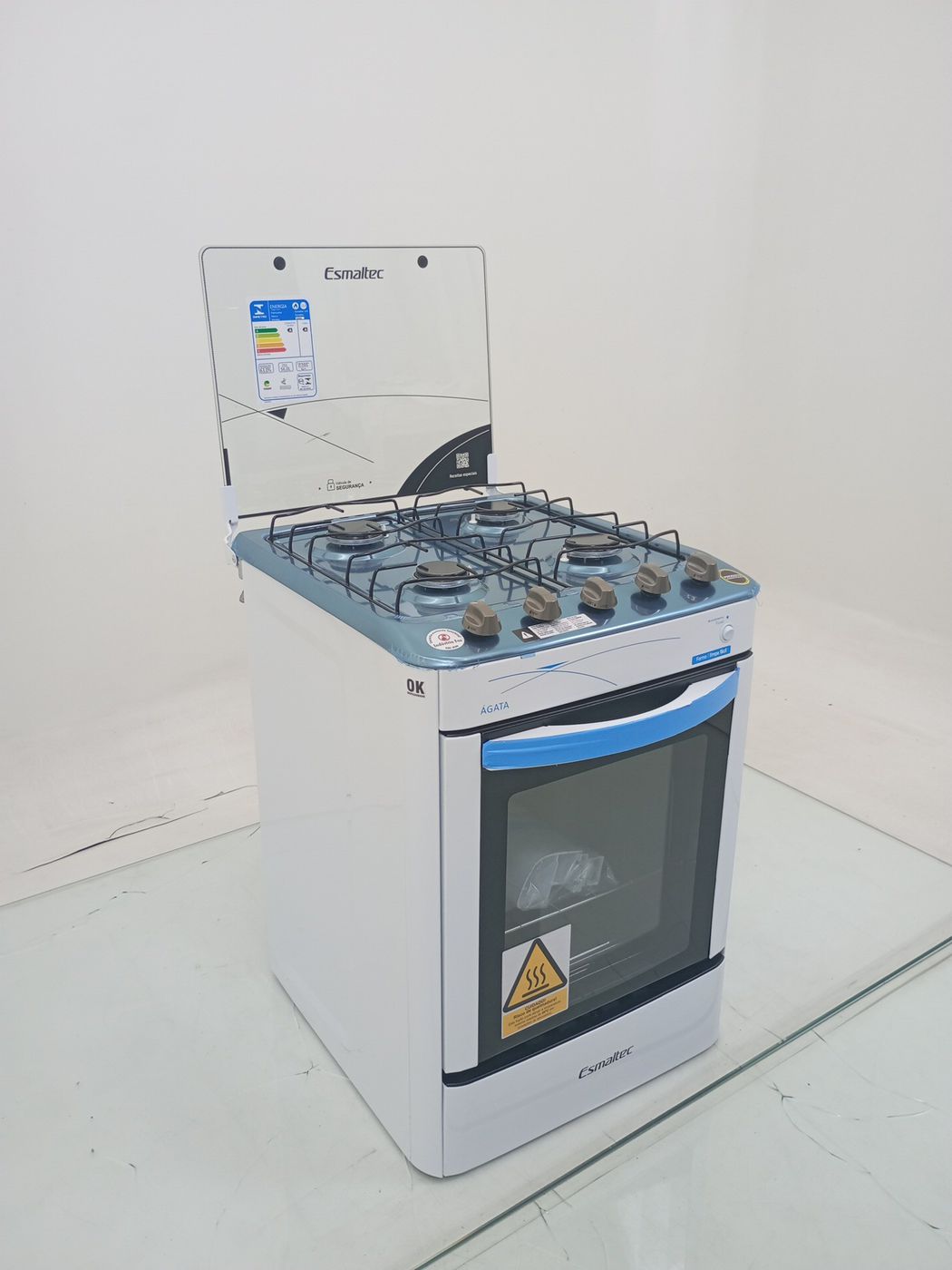 FOGAO ESMALTEC AGATA A GAS C/ ACENDIMENTO AUT