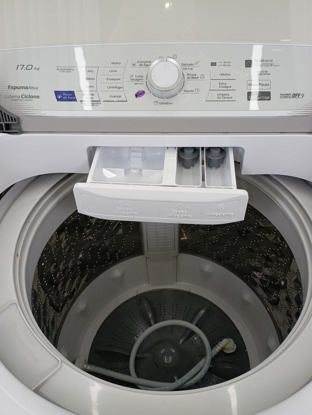 LAVADORA PANASONIC LAVAGEM INTELIGENTE 17KG -