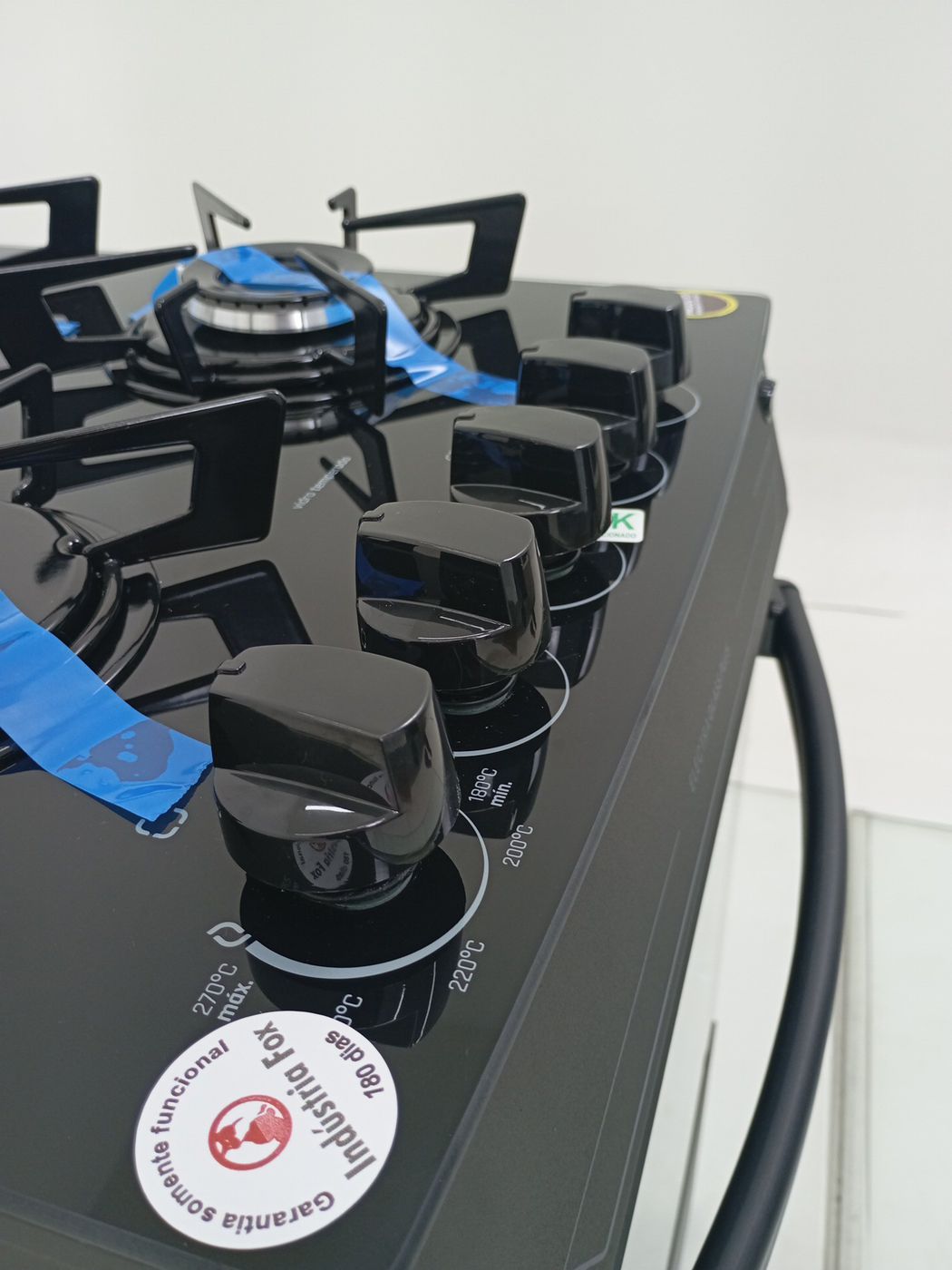 FOGAO ITATIAIA ELECTRA GLASS PLUS 4Q PTO - PR