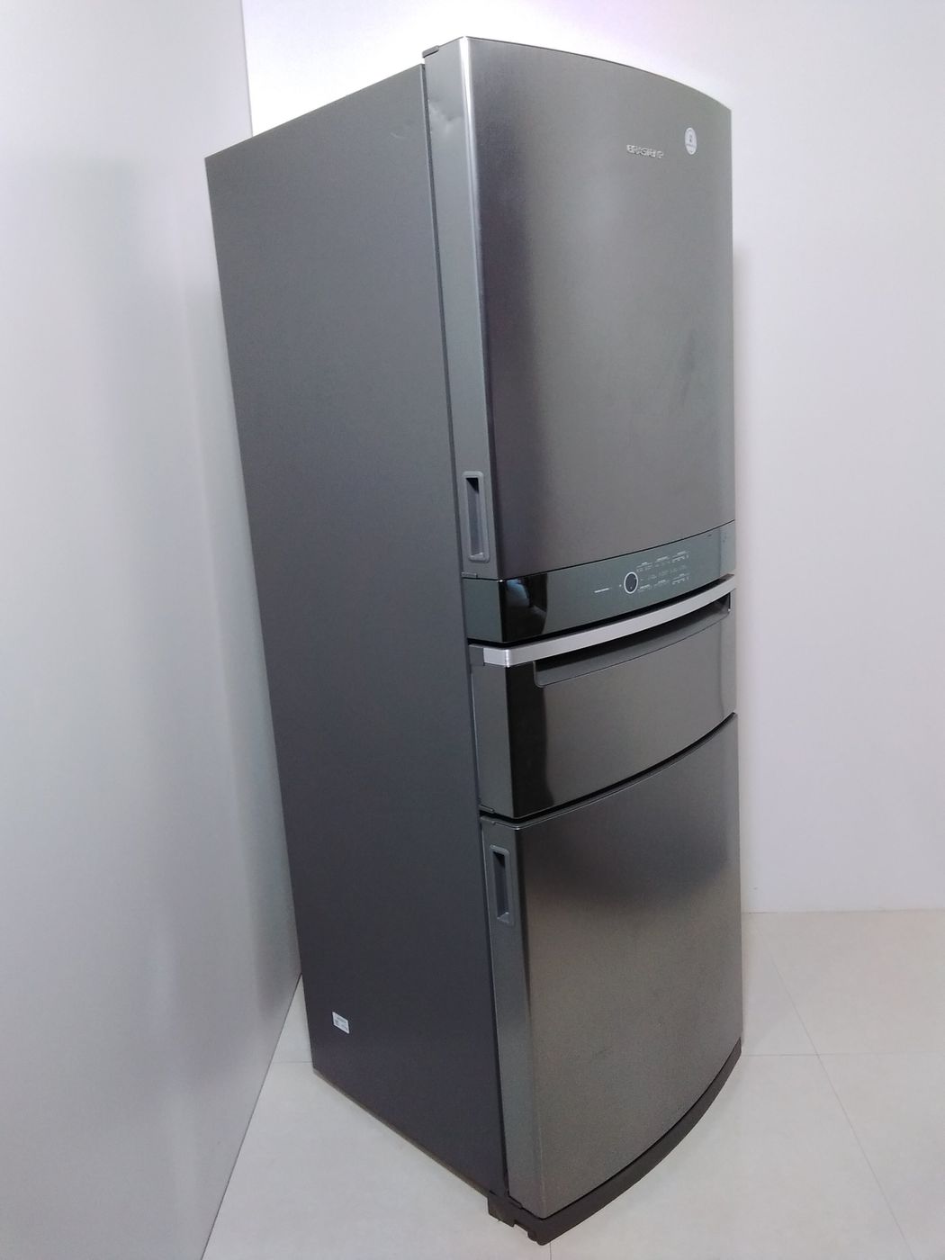 REFRIGERADOR BRASTEMP 3 PORTAS 419L  PL - INO