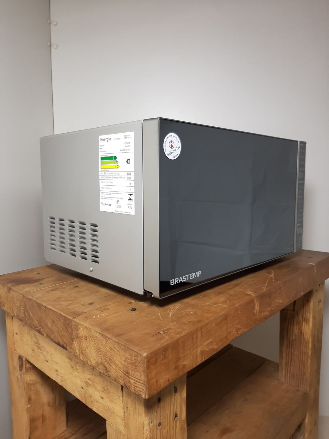 MICRO-ONDAS BRASTEMP 45 L - INOX