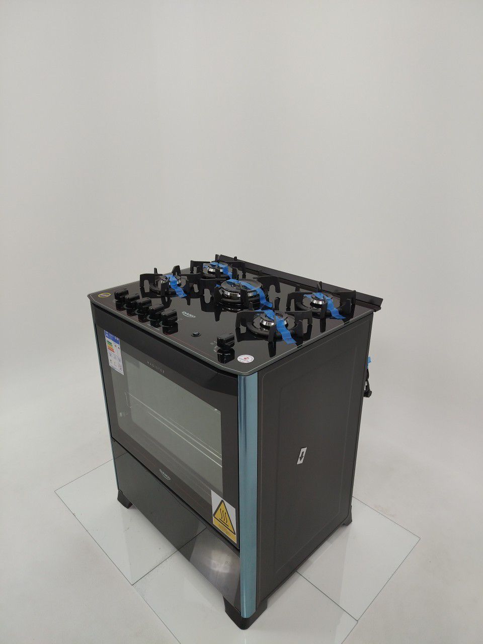 FOGAO DAKO 5 BOCAS MESA DE VIDRO MAGISTER - P