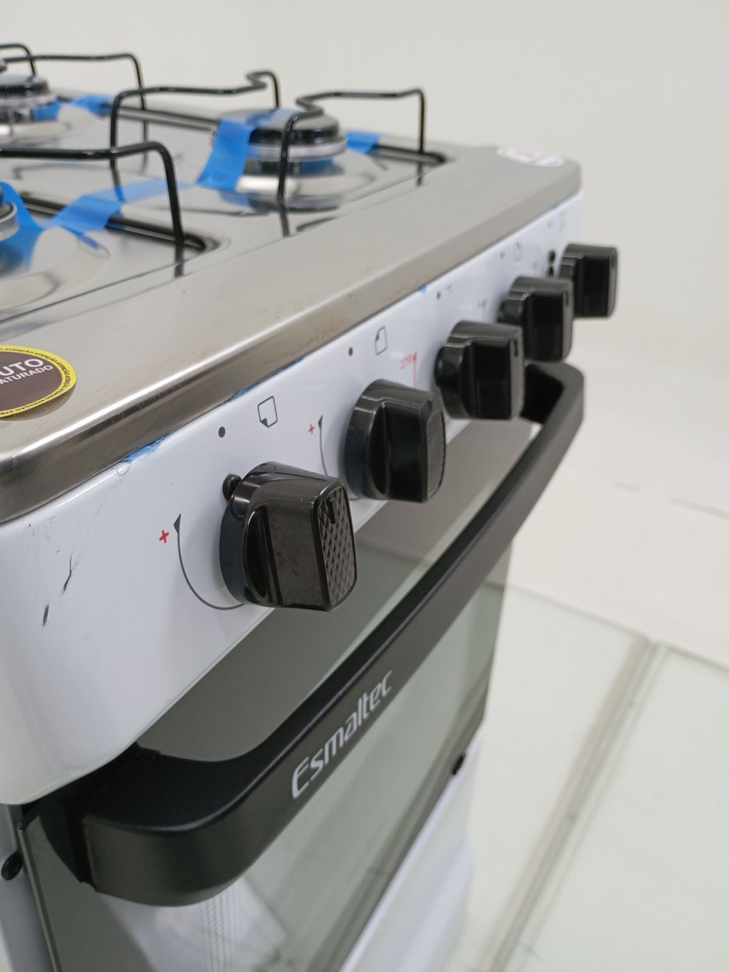 FOGAO ESMALTEC 4120 4 BOCAS IDEAL POP ACENDIM