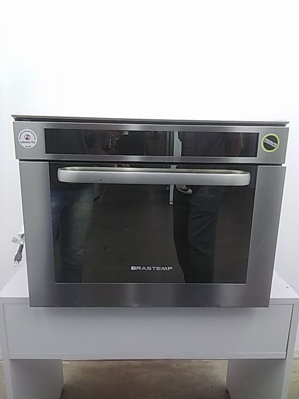MICRO-ONDAS BRASTEMP DE EMBUTIR 40L COM GRILL
