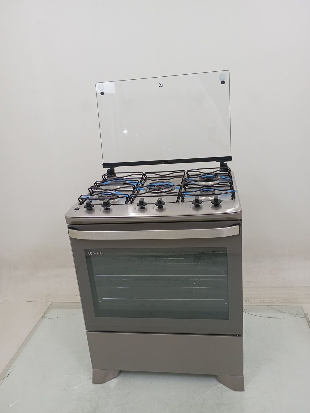 FOGAO ELECTROLUX FE5IC 5 BOCAS MESA INOX PERF