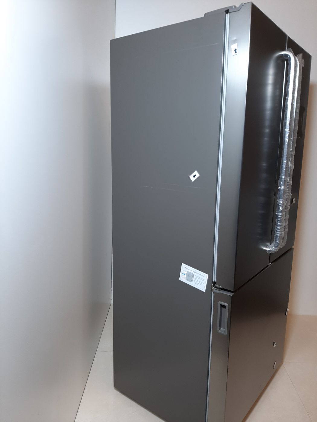 REFRIGERADOR BRASTEMP 3PORTAS 540L PL - INOX