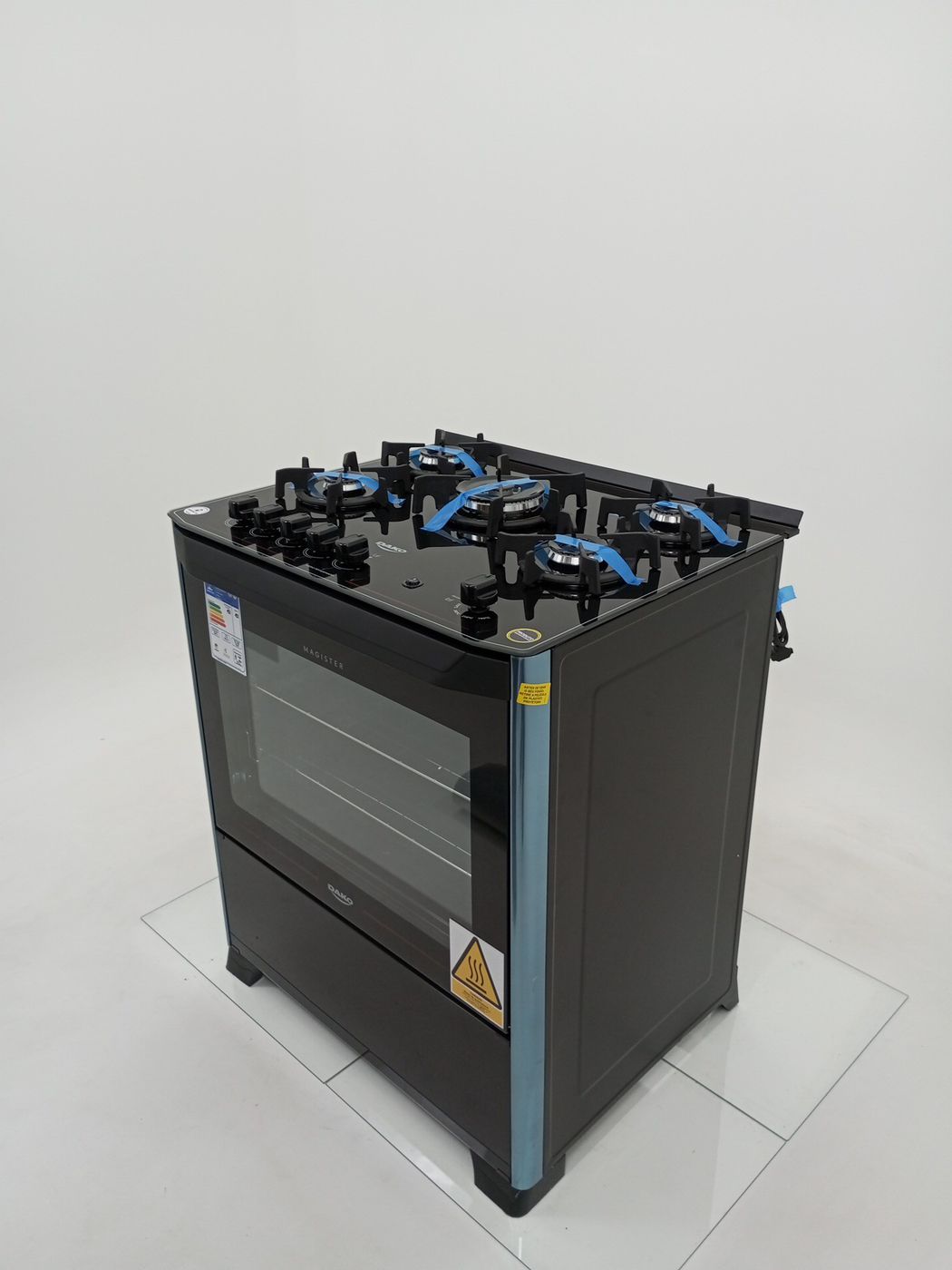FOGAO DAKO 5 BOCAS MESA DE VIDRO MAGISTER - P
