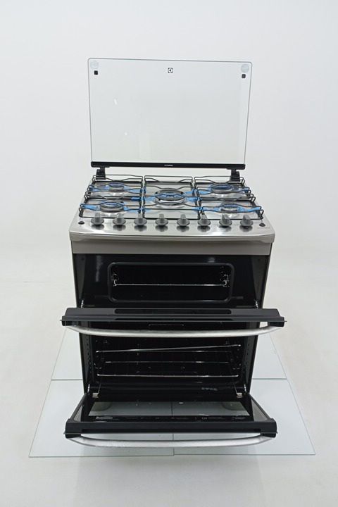 FOGAO ELECTROLUX FE5DC 5 BOCAS DUPLO FORNO PE