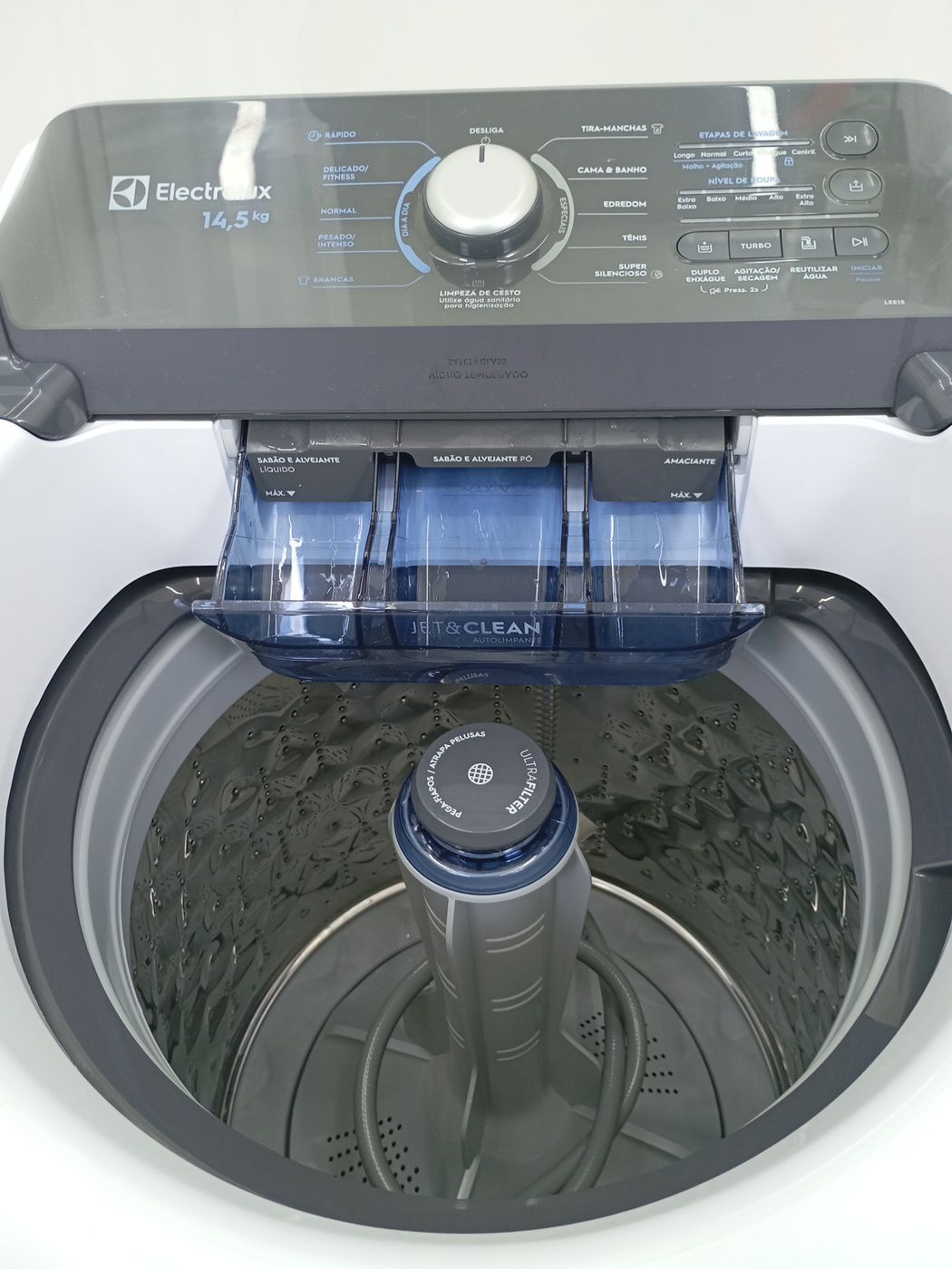LAVADORA ELECTROLUX LEE15 14,5KG TOP LOAD - B