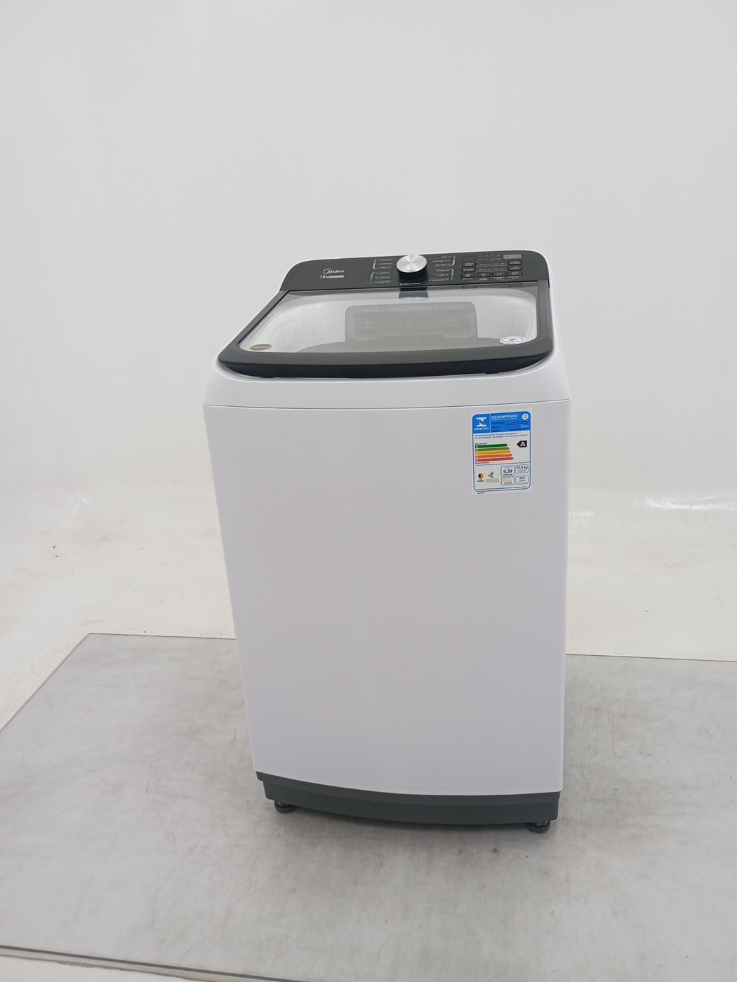 LAVADORA MIDEA LAVADORA TOP LOAD 15KG - BRANC