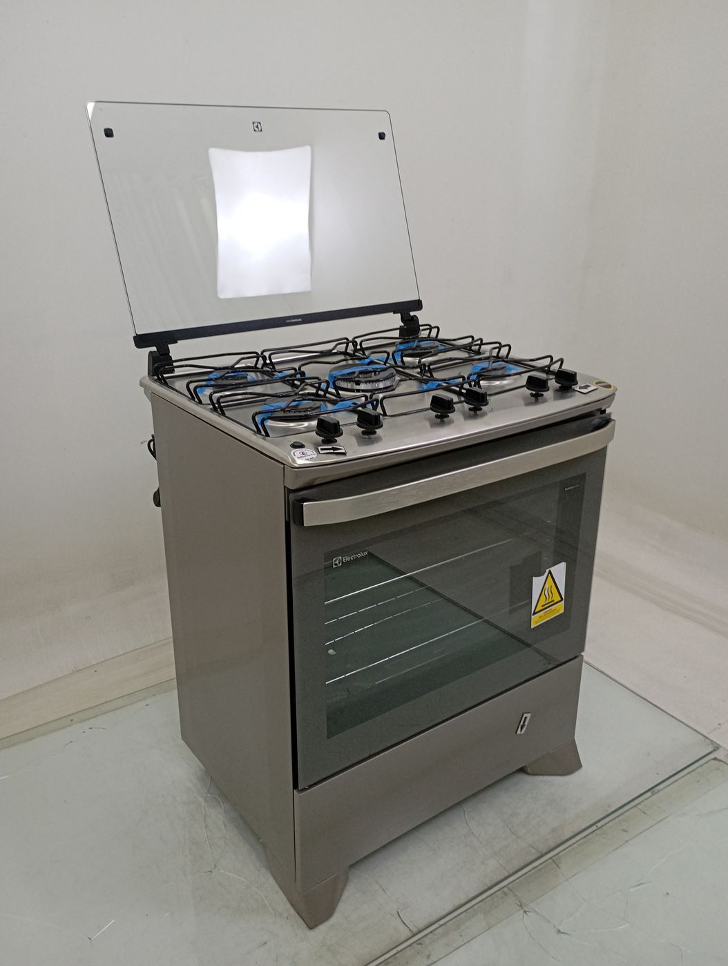 FOGAO ELECTROLUX FE5IC 5 BOCAS MESA INOX PERF