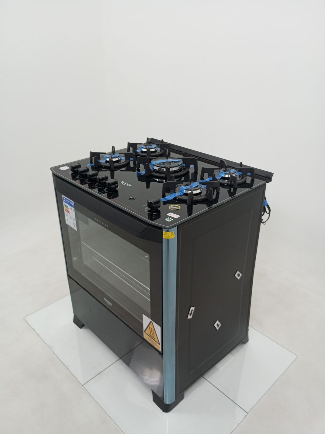 FOGAO DAKO 5 BOCAS MESA DE VIDRO MAGISTER - P