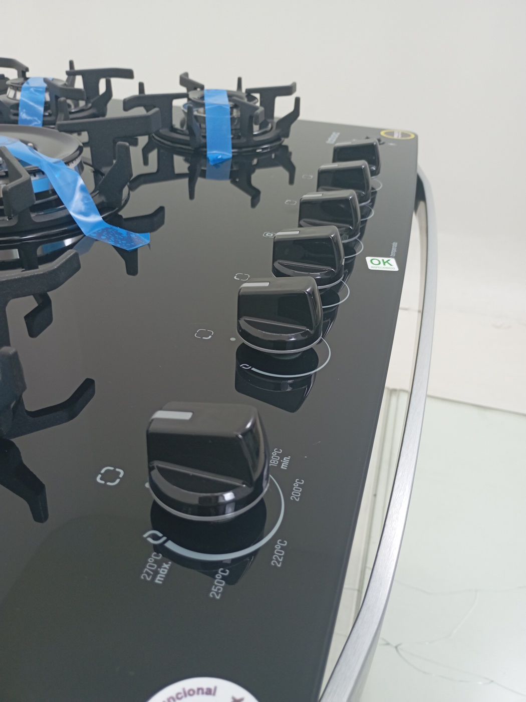 FOGAO ITATIAIA ITAGLASS PLUS 5 BOCAS MESA DE 