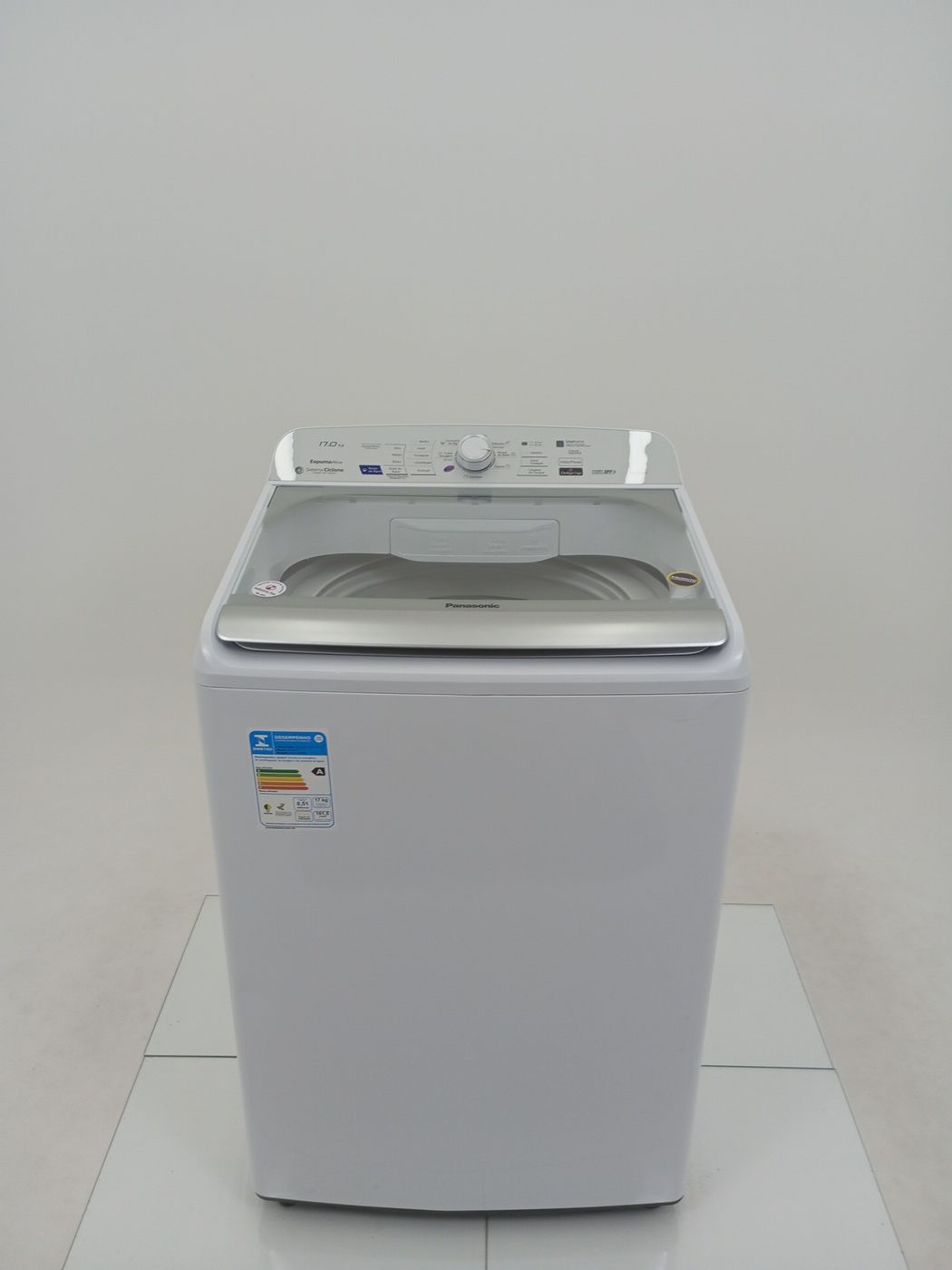 LAVADORA PANASONIC LAVAGEM INTELIGENTE 17KG -