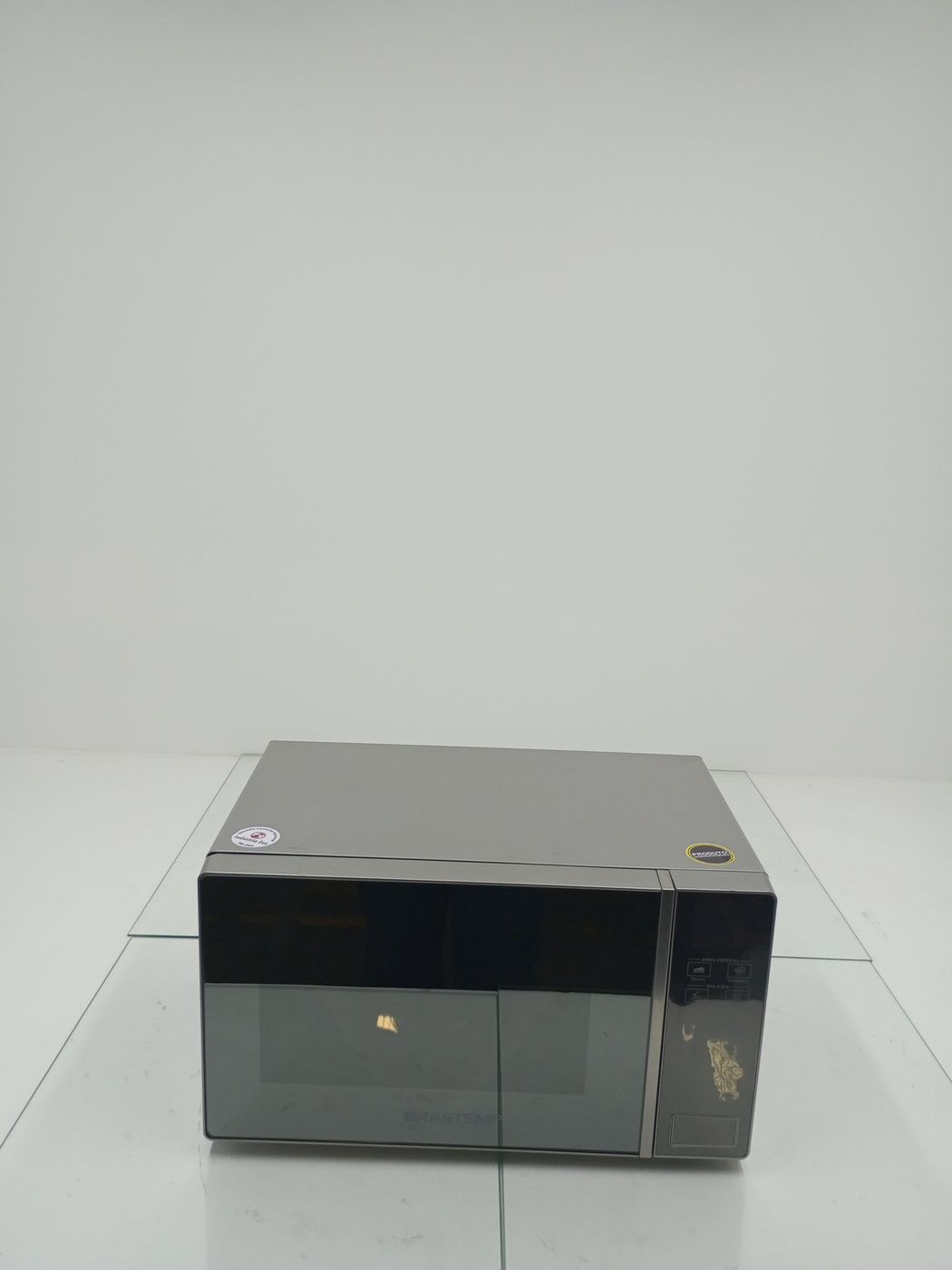 MICRO-ONDAS BRASTEMP 20L C/ FUNCOES PRE-PREPA