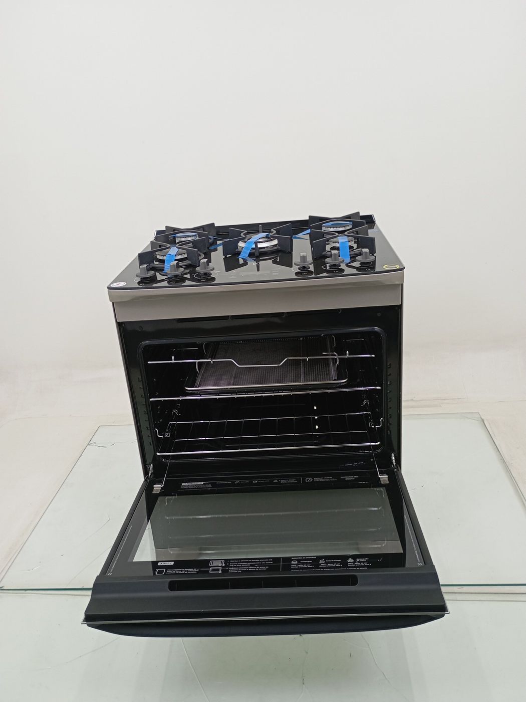 FOGAO ELECTROLUX FE5AP 5 BOCAS MESA DE VIDRO 