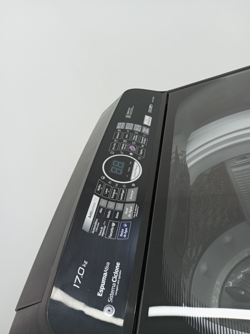 LAVADORA PANASONIC 17KG C/ PAINEL DIGITAL E P