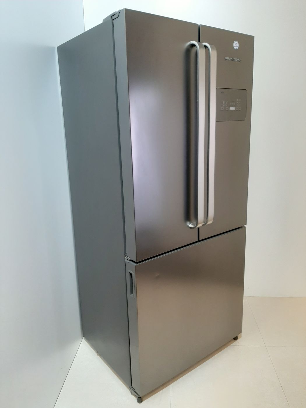 REFRIGERADOR BRASTEMP 3PORTAS 540L PL - INOX