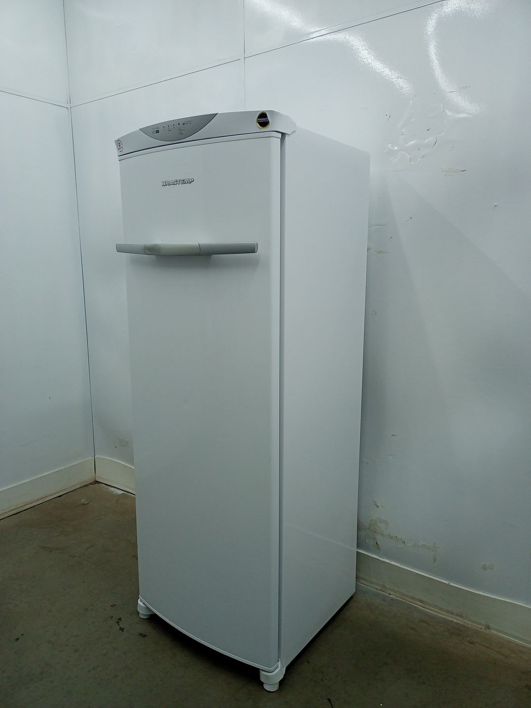 Freezer Brastemp 228l Vertical Flex Frost Free 1 Porta Branco TudoBônus