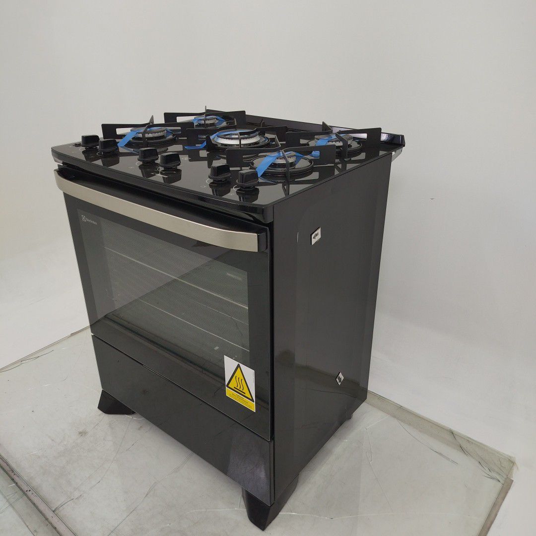 FOGAO ELECTROLUX FE5GP 5 BOCAS MESA DE VIDRO 