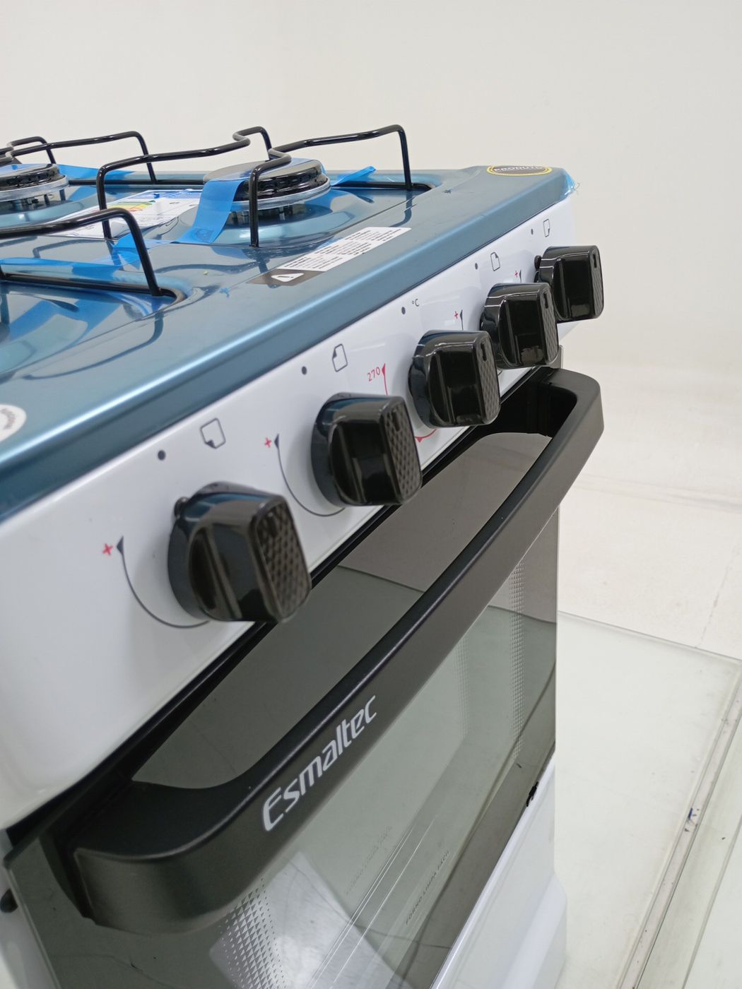 FOGAO ESMALTEC 4120 4 BOCAS IDEAL POP ACENDIM