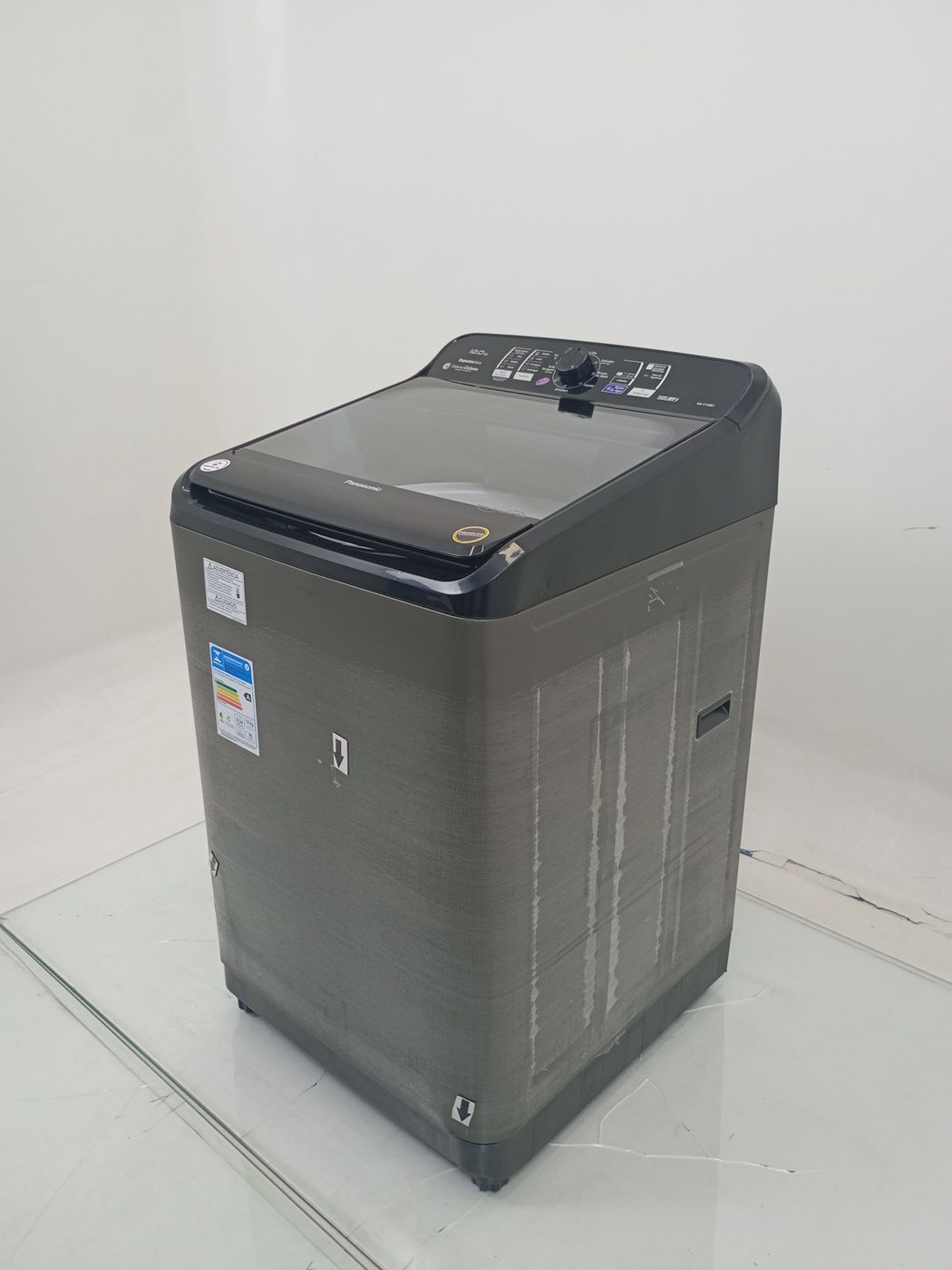 LAVADORA PANASONIC 12KG C/ PROGRAMA VANISH - 