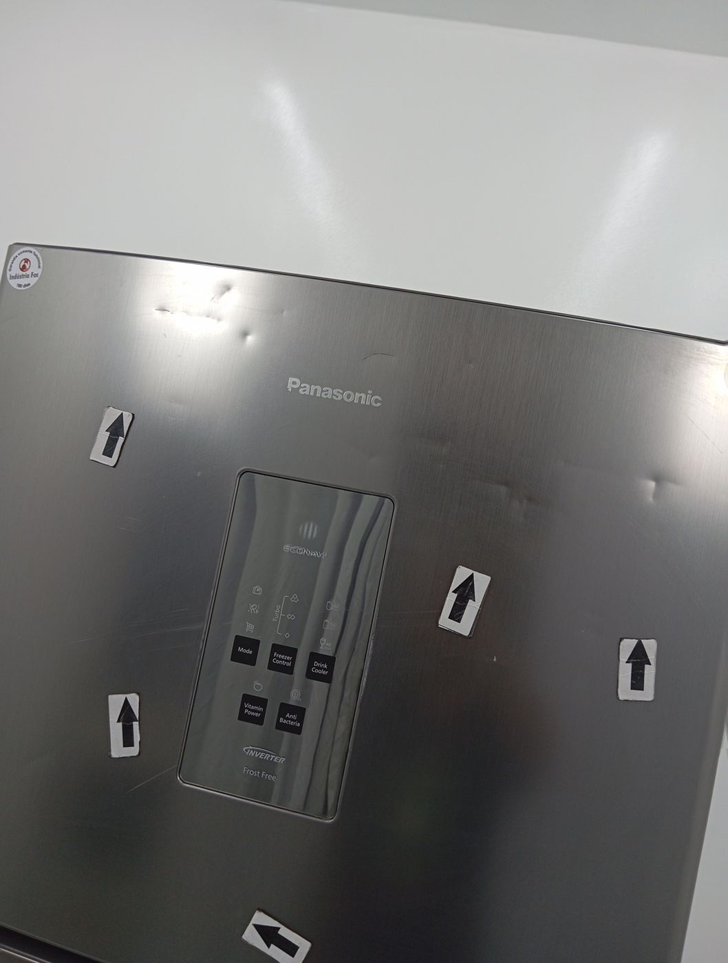 REFRIGERADOR PANASONIC 483L FROST FREE 2 PORT