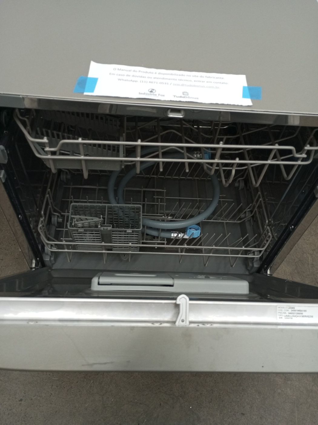 LAVA LOUCAS ELECTROLUX LE08S 8 SERVICOS - CIN