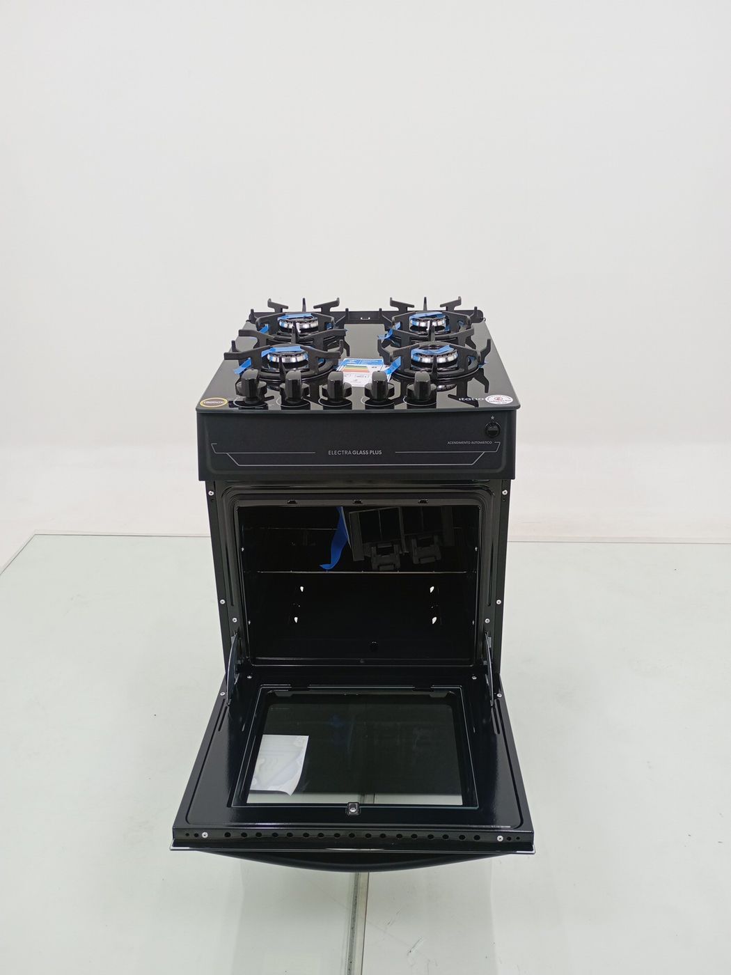 FOGAO ITATIAIA ELECTRA GLASS PLUS 4Q PTO - PR