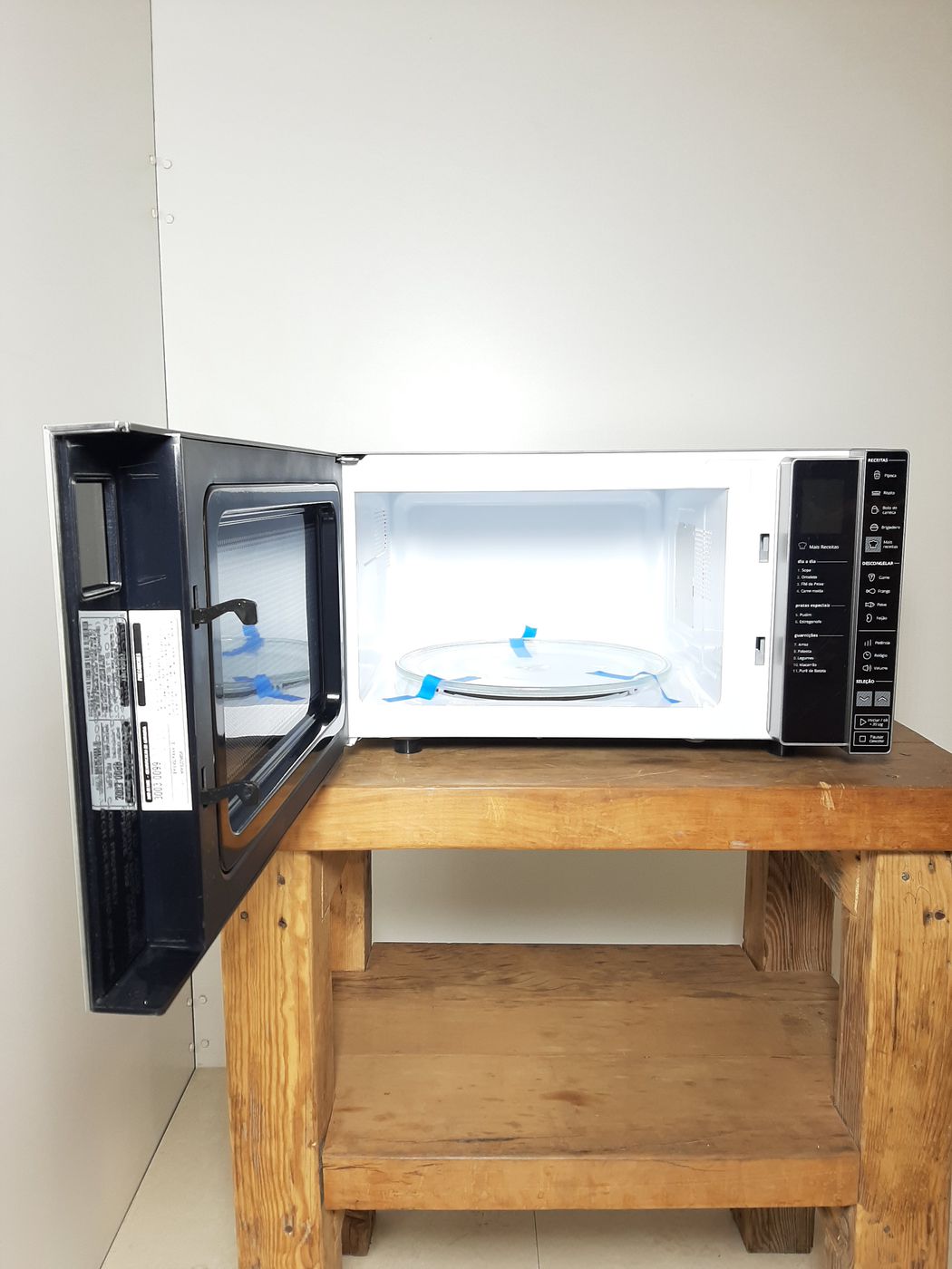 MICRO-ONDAS BRASTEMP 45 L - INOX