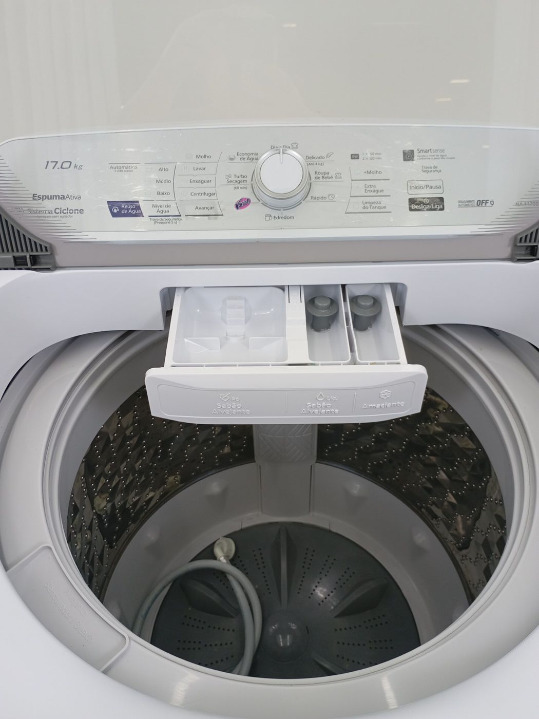 LAVADORA PANASONIC LAVAGEM INTELIGENTE 17KG -