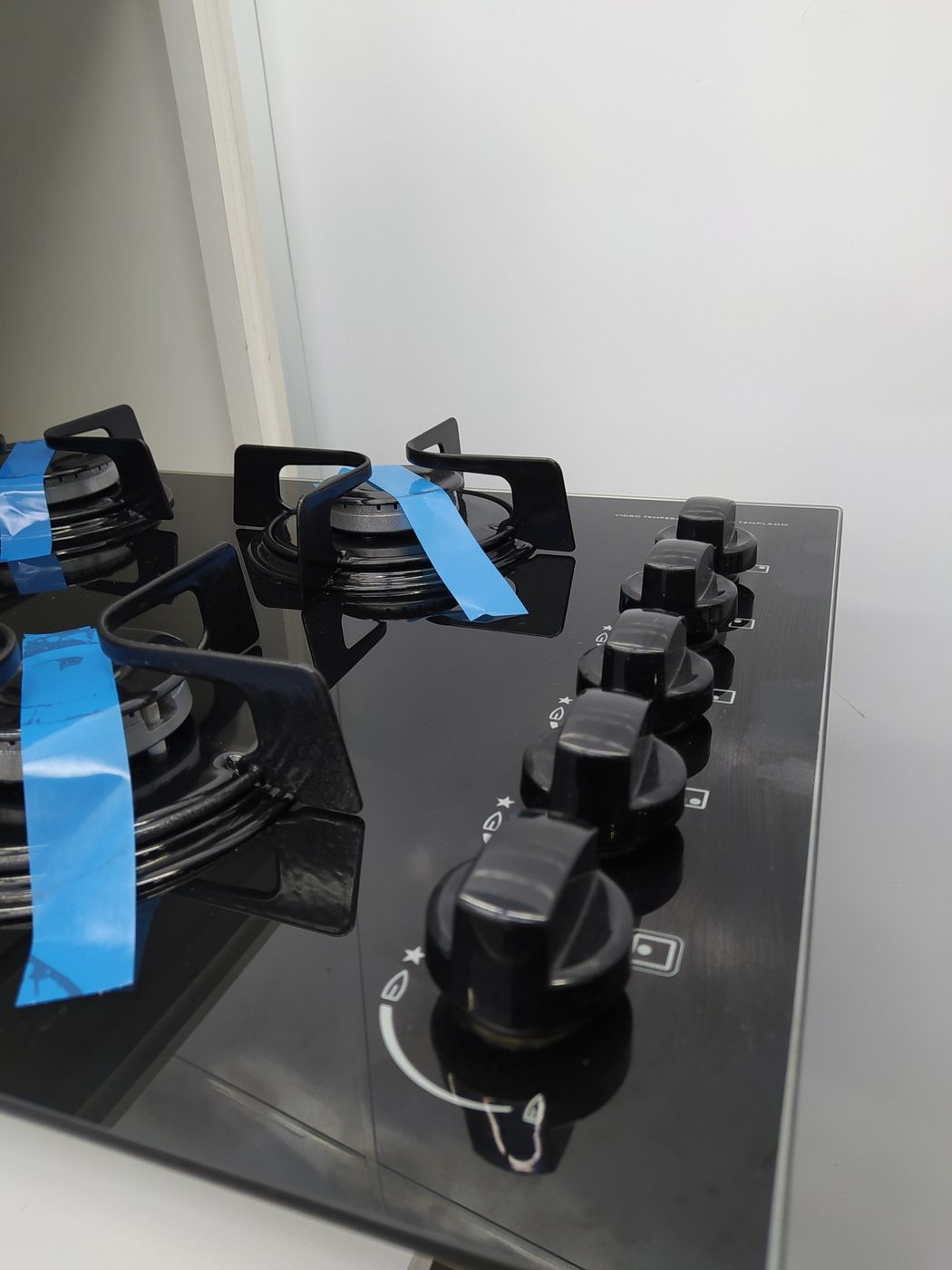 Cooktop Electrolux Ke5td Gas 5q Ke5td Preto TudoBônus