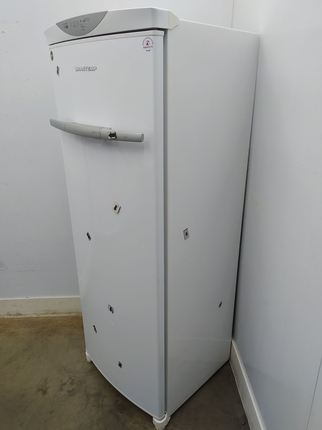 Freezer Brastemp 228l Vertical Flex Frost Free 1 Porta Branco TudoBônus