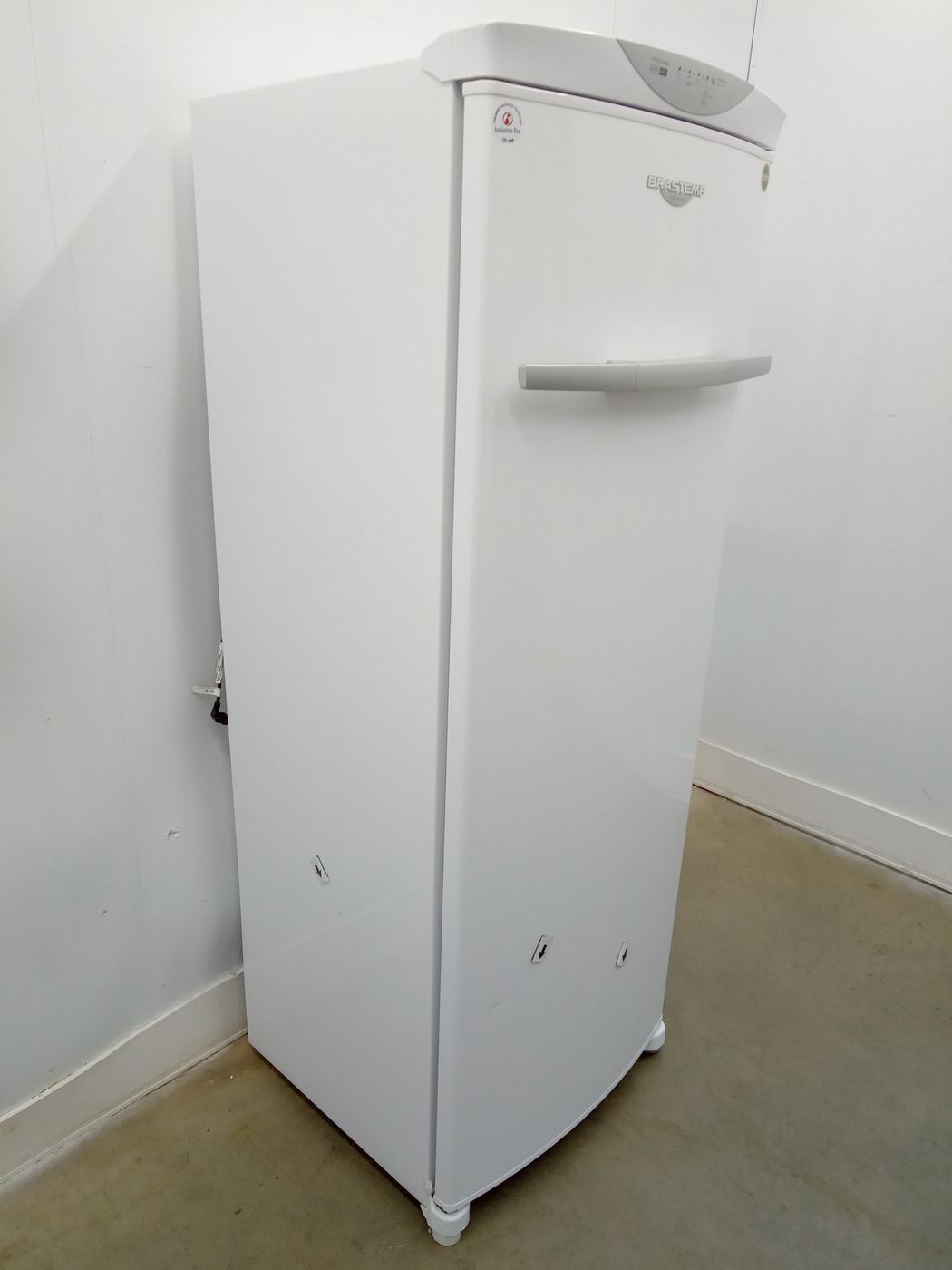 Freezer Brastemp 228l Vertical Flex Frost Free 1 Porta Branco TudoBônus