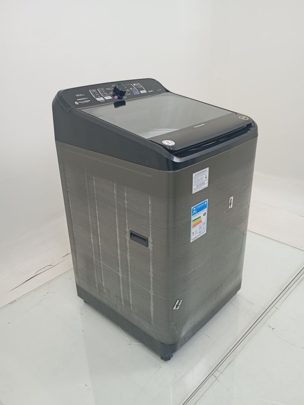 LAVADORA PANASONIC 12KG C/ PROGRAMA VANISH - 