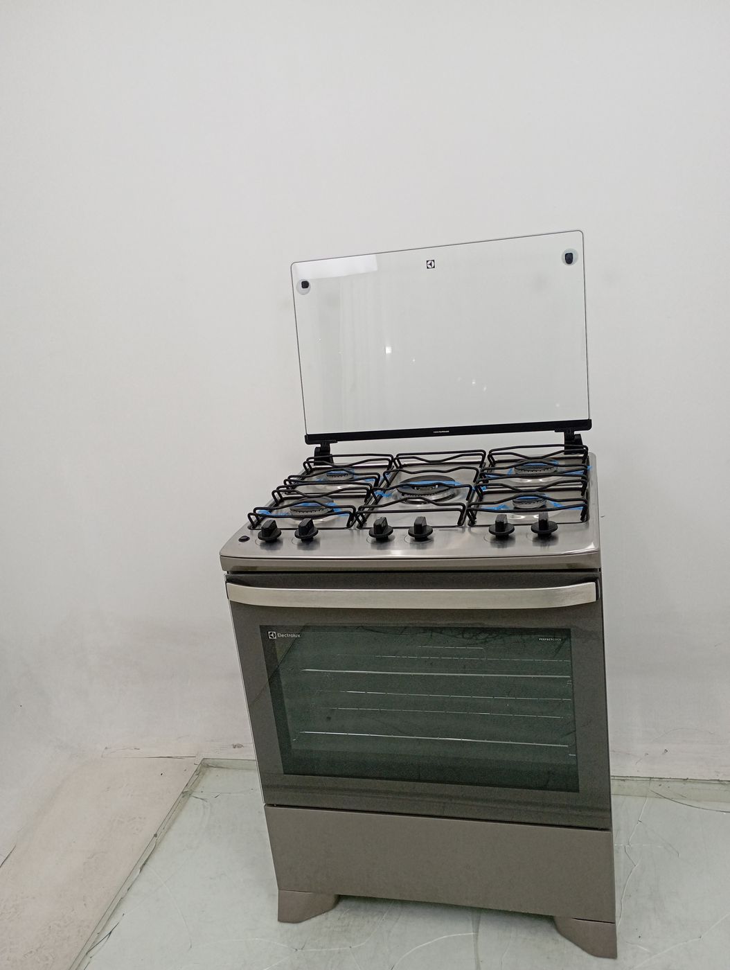 FOGAO ELECTROLUX FE5IC 5 BOCAS MESA INOX PERF