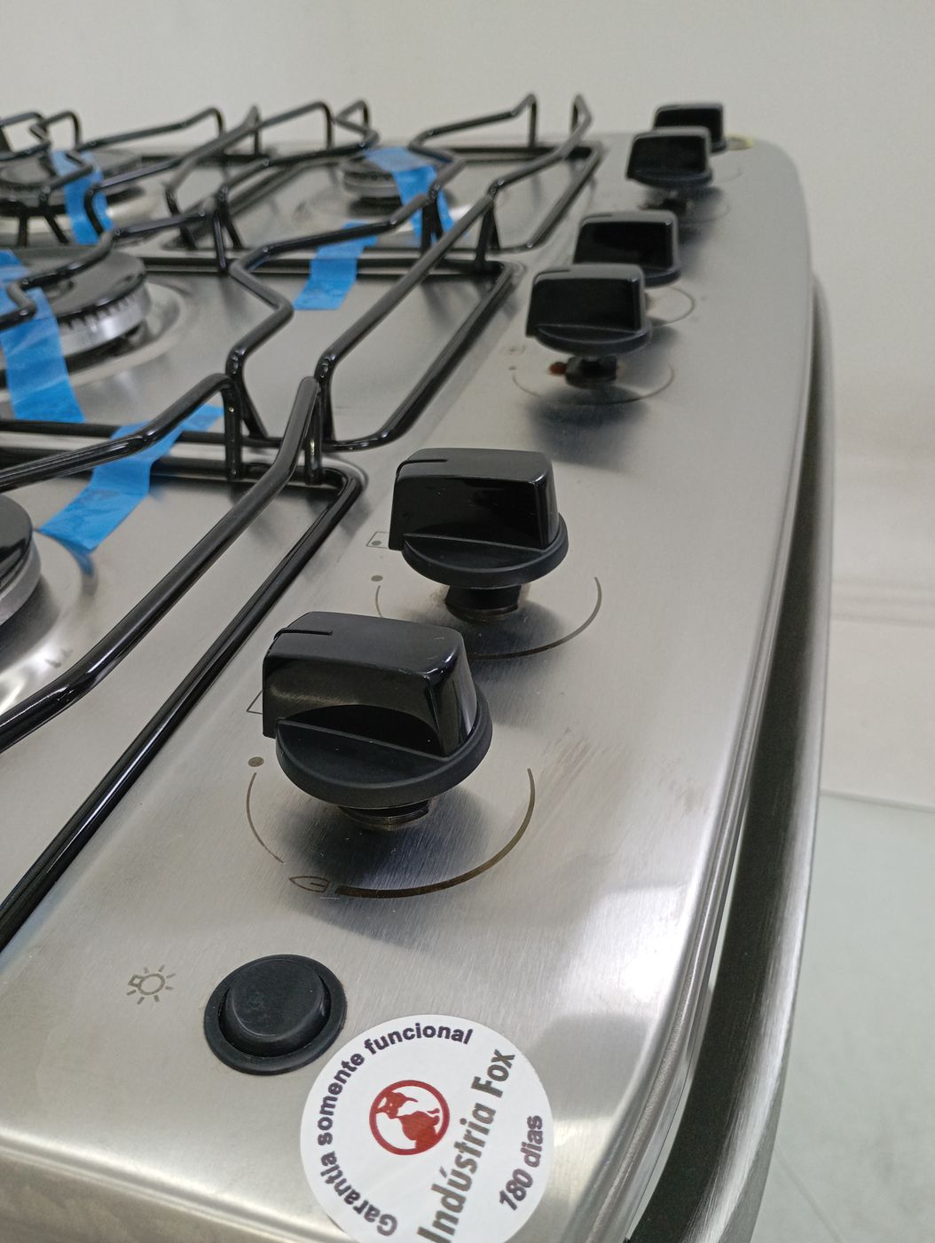 FOGAO ELECTROLUX FE5IC 5 BOCAS MESA INOX PERF