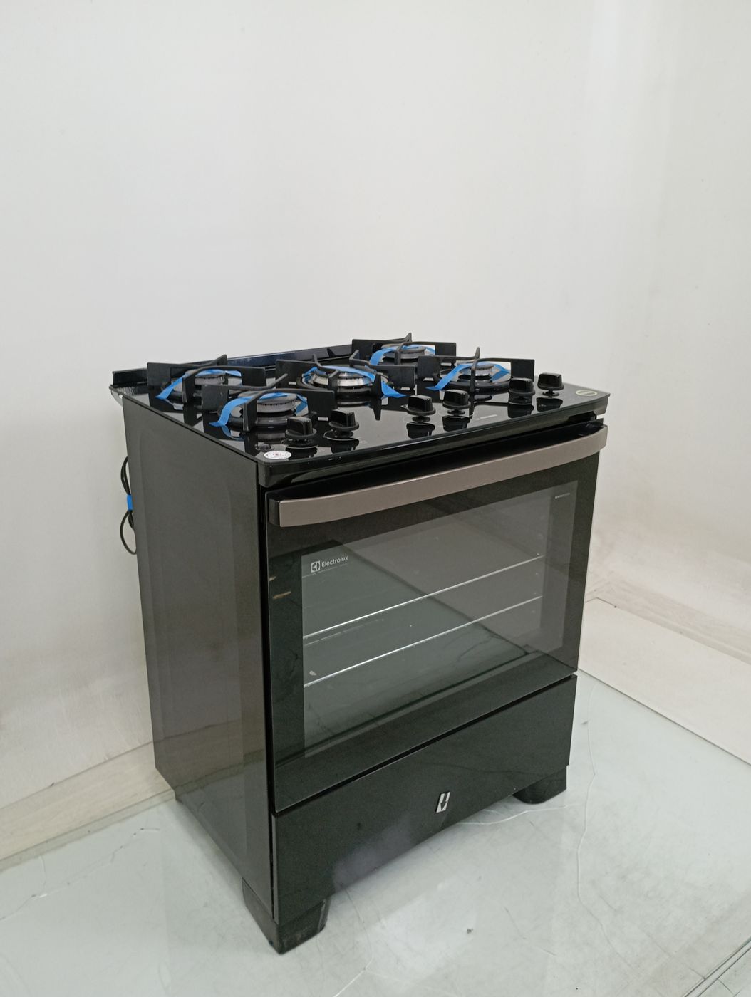 FOGAO ELECTROLUX FE5GB 5 BOCAS MESA DE VIDRO 