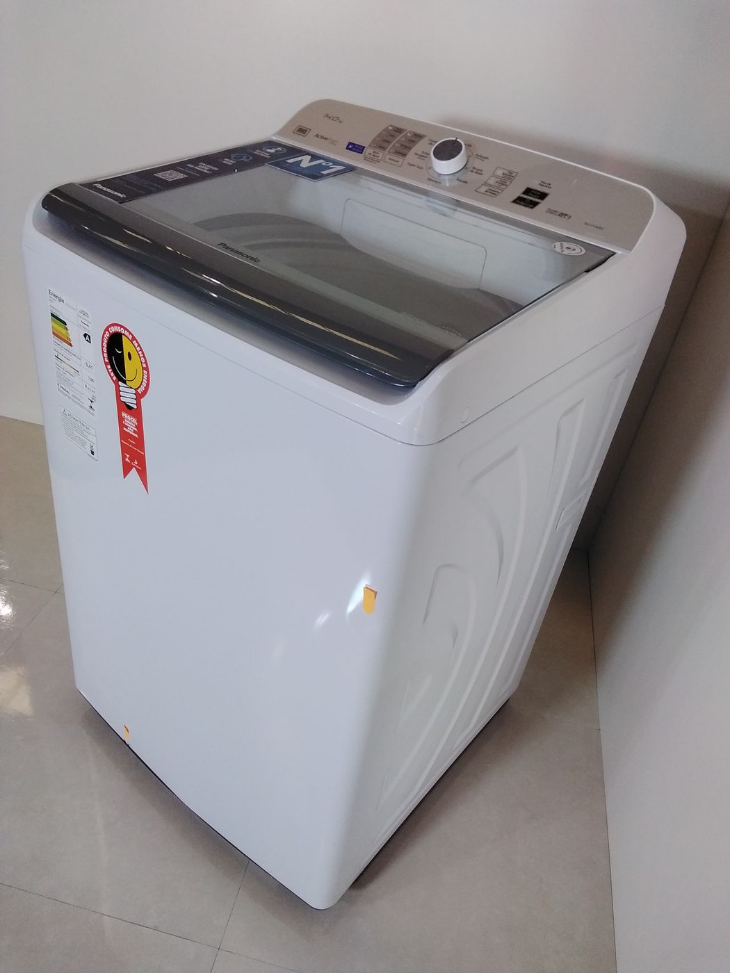 LAVADORA PANASONIC ACTIVE FOAM SISTEM 14 KG
